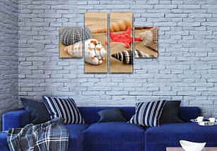Модульні картини на кухню на Полотні, 80x130 см, (40x30-2/80х30-2), фото 4