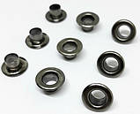 Люверс 6 мм темний нікель (5000 шт./пач.), фото 3