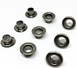 Люверс 6 мм темний нікель (5000 шт./пач.), фото 4