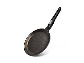 Сковорода для млинців "Rebusto" 24х2см алюмінієва з кам'яним антипригарним покриттям Fissman