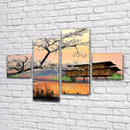Модульні картини купити україна на ПВХ тканини, 70x110 см, (25x25-2/65х25-2), фото 1