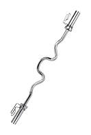 Гриф для штанги олімпійський Z-подібний кривий 1,2 метра (50 мм)