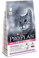 Корм PRO PLAN Delicate для кішок із чутливим травленням, з індичкою, 1,5 кг, фото 2