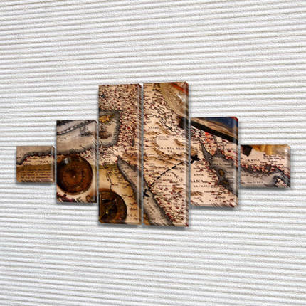 Модульні картини купити україна на ПВХ тканини, 75x130 см, (20x20-2/45х20-2/75x20-2), фото 1