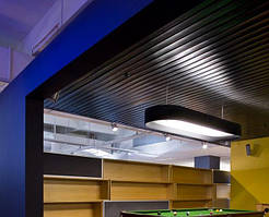 Алюминиевые реечные потолки АМТТ