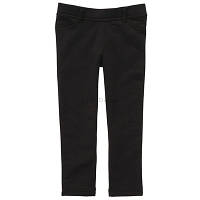1, Трикотажные стрейчевые хлопковые черные джеггинсы брюки лосины Картерс Сarter's Размер 4Т Рост 98-105 см