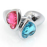 Пробка анальна із серцем Сomfort!, фото 5