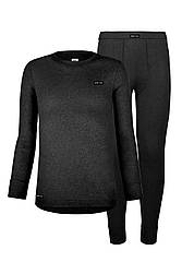 Дитяча термобілизна бавовняне Keep Warm для хлопчика графіт