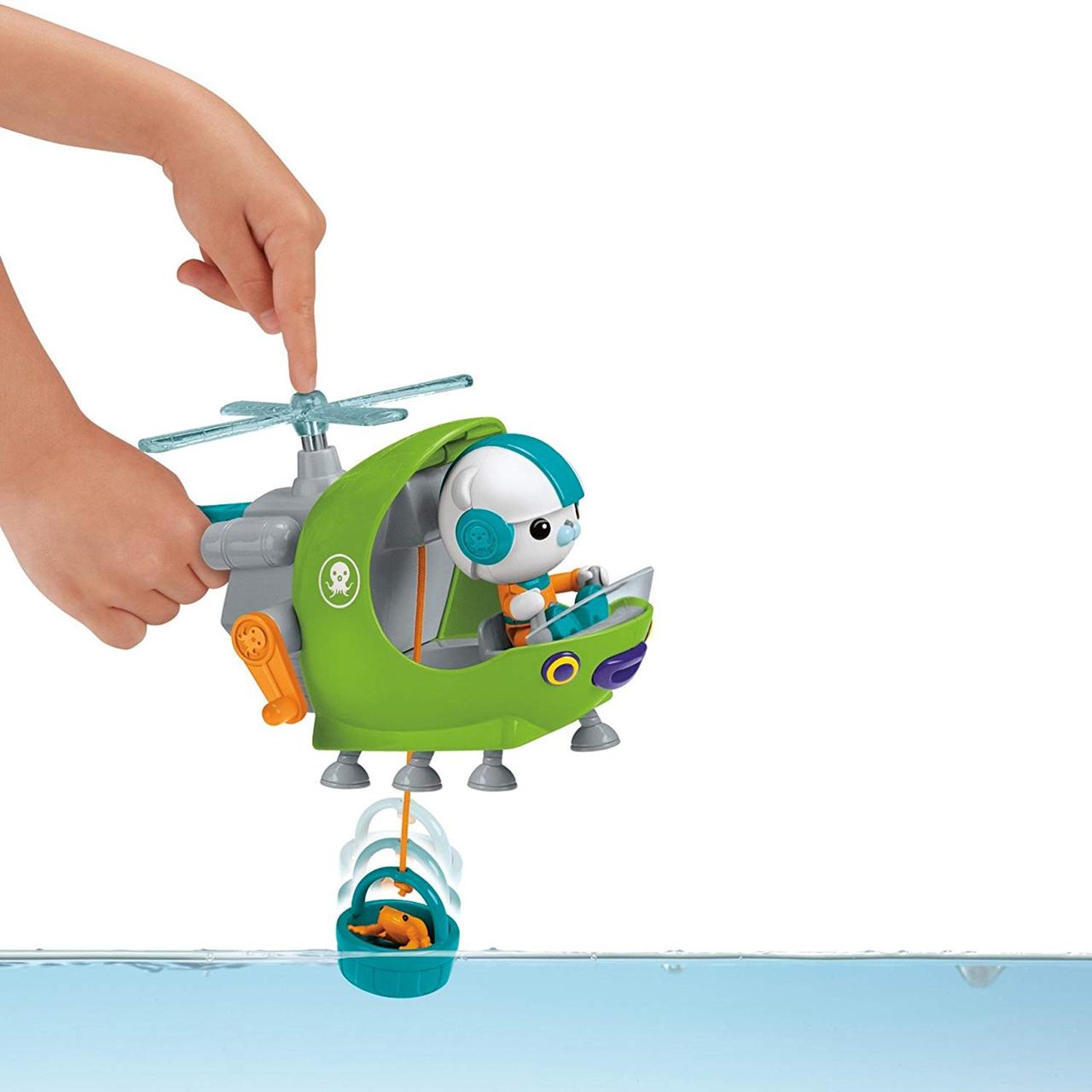 Набір Октонівти Рятувальний вертоліт і капітан Барнак Fisher-Price Octonauts Gup-H&Barnacles Playset