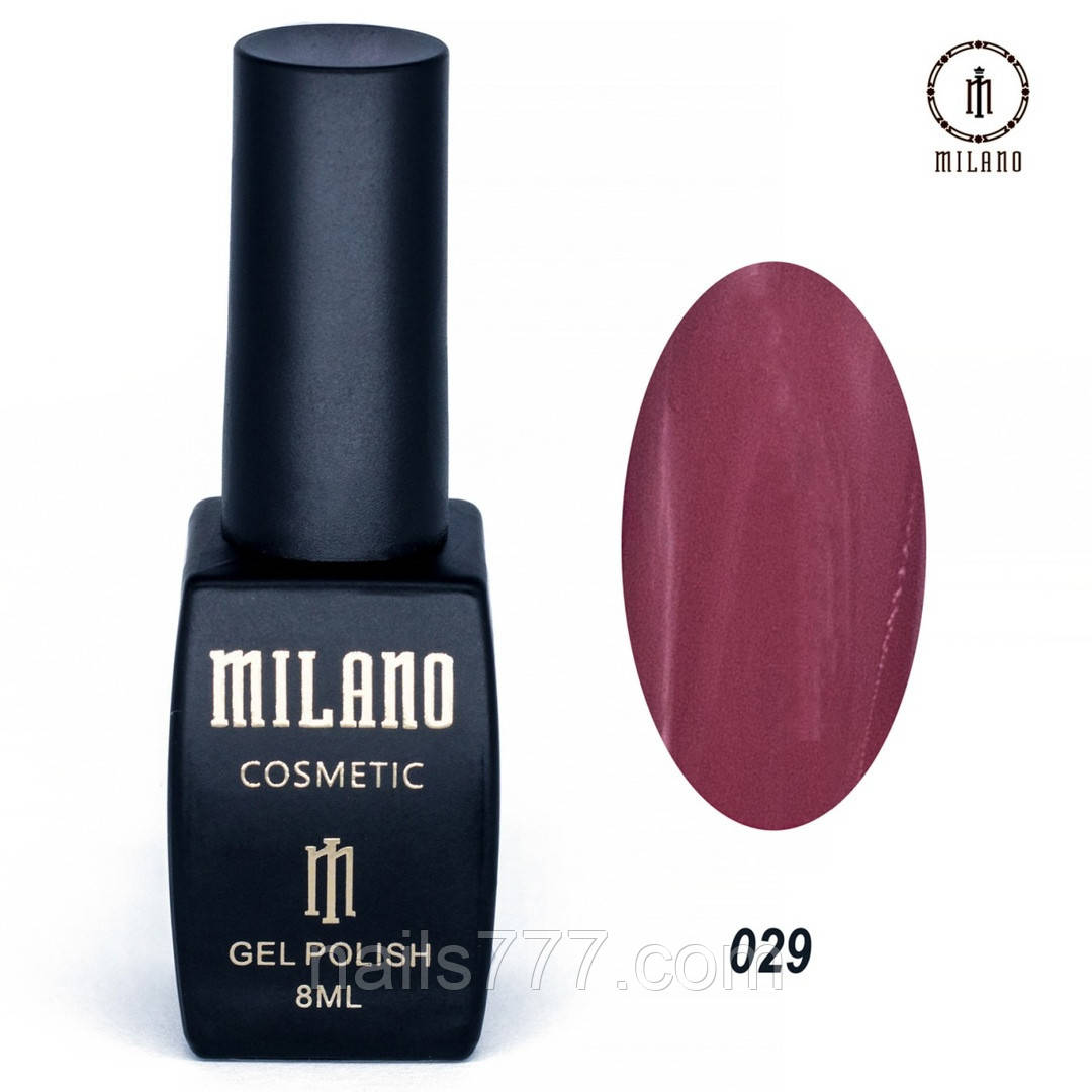 Гель-лак Milano 8 мл, № 029