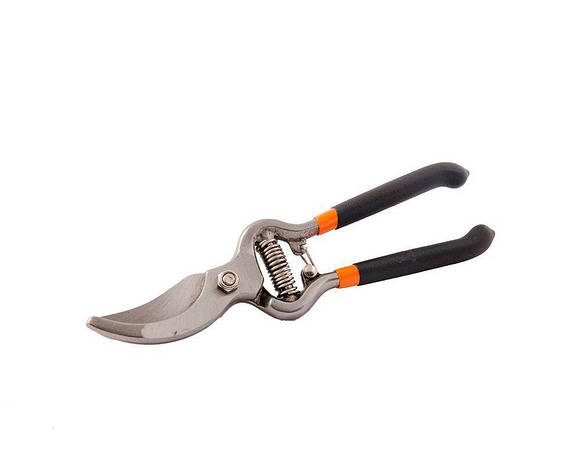 Секатор садовий 200 мм обгумована ручка MasterTool 14-6113, фото 1