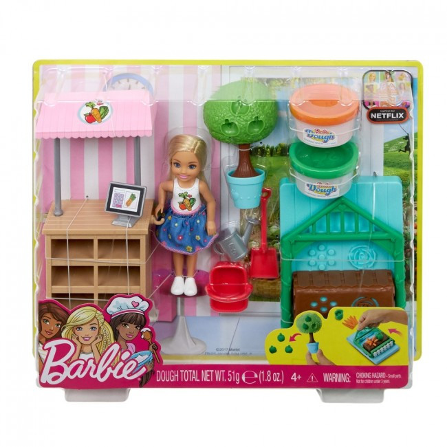Ігровий набір Barbie Овочевий сад Челсі FRH75