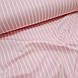 Тканина поплін біла смужка на рожевому (ТУРЦІЯ шир. 2,4 м) (R-FR-0018), фото 4
