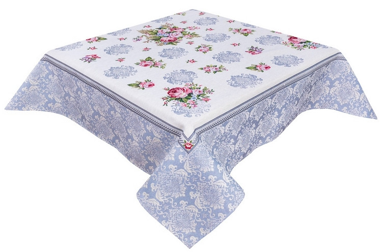 Скатертина гобеленова на стіл Класика на полотні RUN386GR, фото 1