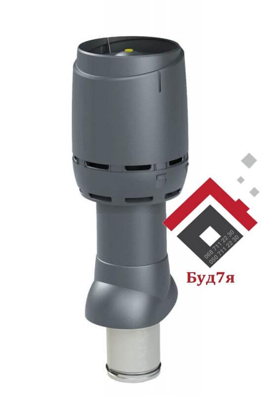 Вентиляційний вихід FLOW P-125 сірий, фото 1