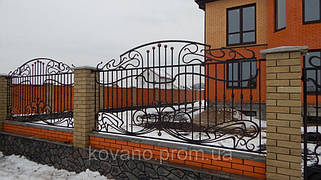 Кованные заборы и перила 23