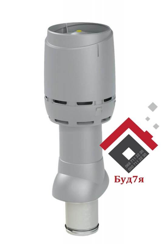 Вентиляційний вихід FLOW P-125 світло-сірий, фото 1