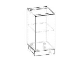 Нижня тумба в кухню з ДСП i МДФ 40Н Гамма супермат Меблі Сервіс