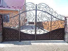 Кованые ворота от компании " ПП Брама" 27