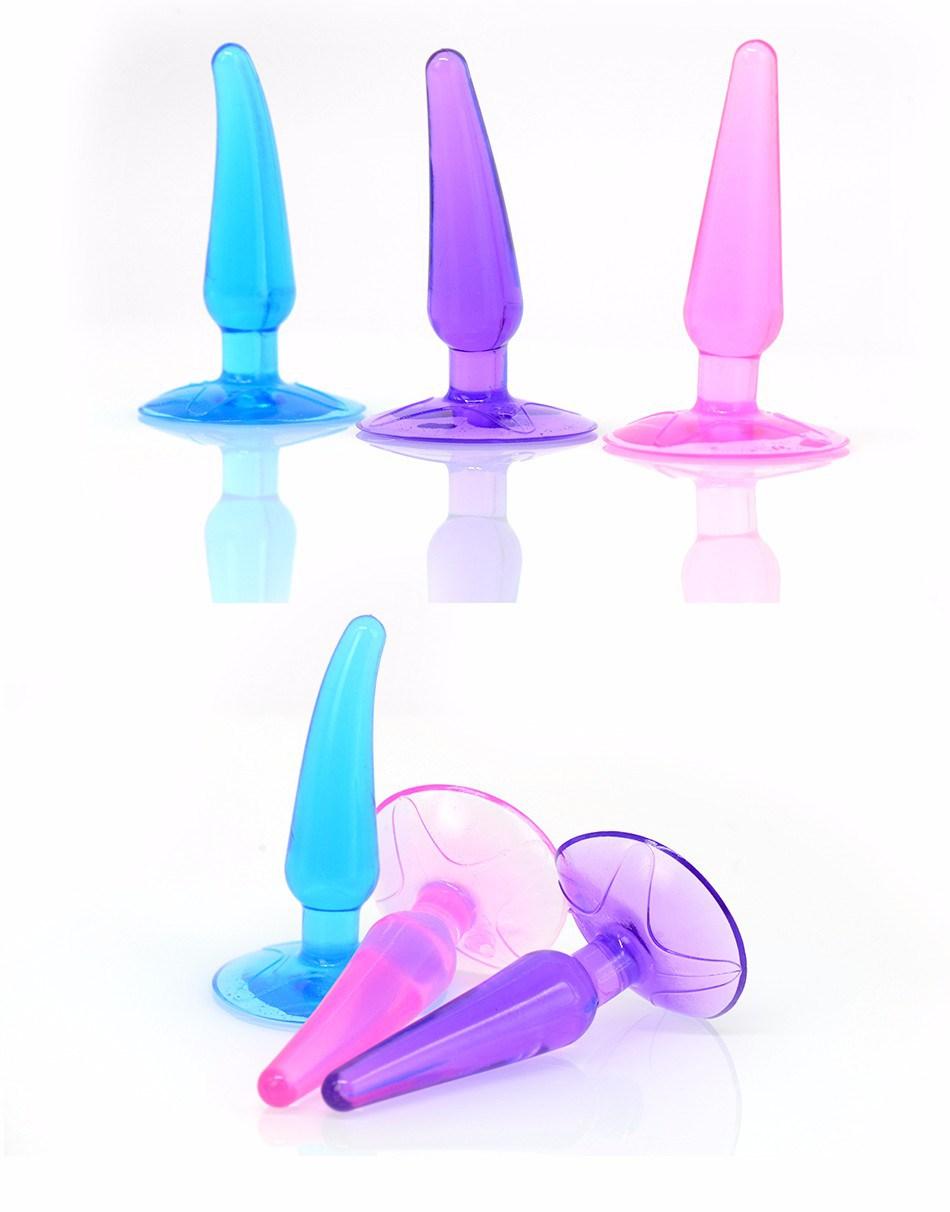 Анальний корок Hawk з присоском, фото 1