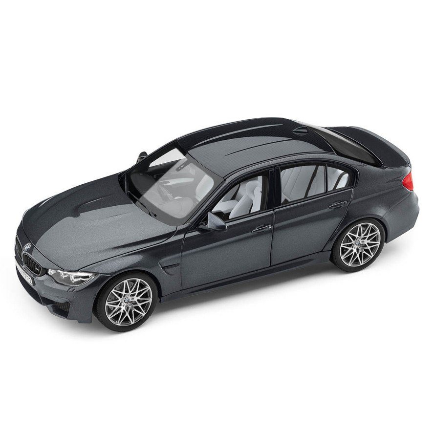 Оригінальна модель авто BMW M3 Competition (F80), Scale 1:18, Mineral Grey, (80432411554)