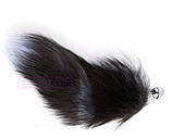 Анальна пробка з хвостиком песця Pet Play, фото 4