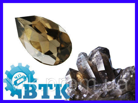 Купить Кварц дымчатый груша 12*8 (2,56 ct), цена 155 ₴ — Prom.ua (ID ...