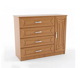 Комод однодверний з висувними шухлядами 109 з ДСП/МДФ Сузір'я Летро