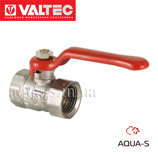 Кран полегшений Valtec COMPACT DN 1/2" (PN 25) внутрішній-внутрішній VT.090.N.04, фото 1