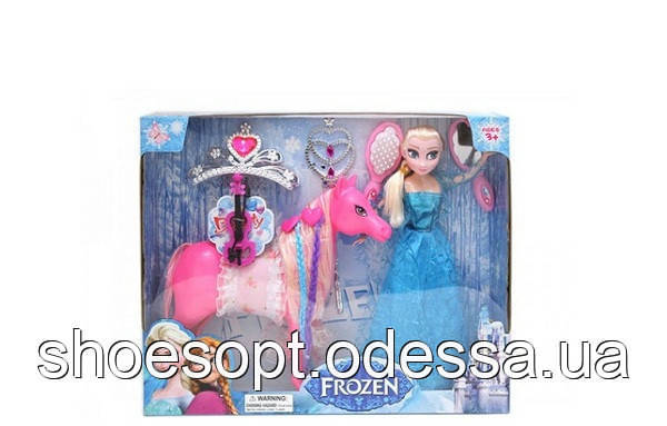 Лялька принцеса Ельза з конячкою Frozen Холодне серце аксесуари