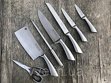 Набір кухонних ножів 8шт, сталеве лезо, ножиці для риби Royalty Linе, Germany(ORIGINAL)