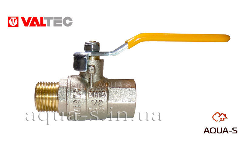 Кран газовый Valtec VALGAS DN 3/4" (PN 40) Внутренний-наружный VT.272.N.05 - фото 2 - id-p792230724