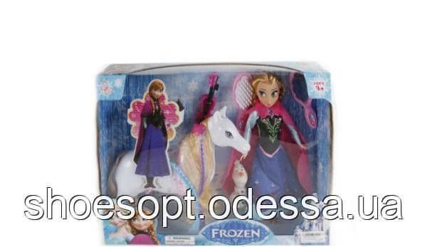 Лялька принцеса Анна Ельза з конячкою Frozen Холодне серце аксесуари