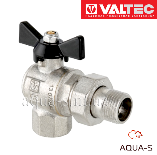 Кран зі сгоном Valtec PERFECT DN 1/2" (PN 100) для високих навантажень і температур VT.328.N.04, фото 1
