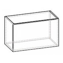 Навісна шафа в кухню з ДСП i МДФ Окап 50 Гамма супермат Меблі Сервіс