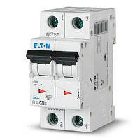 Выключатель автоматический EATON 2р 10А (уп. 6 шт.) (HL-C10/2) (Європа, USA)