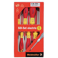 SDI Set S2.5-5.5/PH1/2 Комплект изолированных отверток