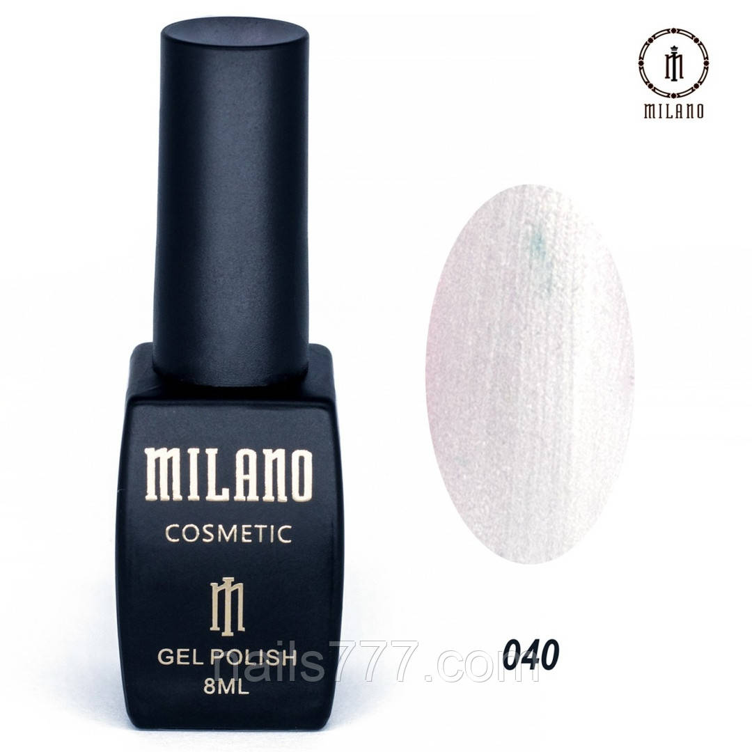 Гель-лак Milano 8 мл, № 040
