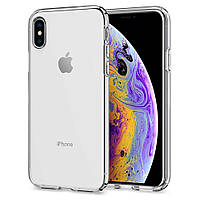 Чехол Spigen для iPhone XS/X Liquid Crystal, Crystal Clear (063CS25110)