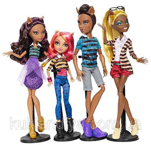 Набір сімейства Вульфів Monster High — Wolf Family, фото 1