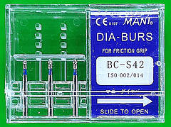 Стоматологічні бори 3 шт. BC - S42 MANI