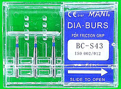 Стоматологічні бори 3 шт. BC - S43 MANI