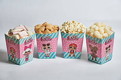 Коробочки для солодощів "ЛОЛ" 5 шт./пач.