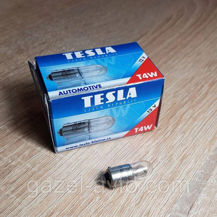 Лампа щитка приборов, габарит с цоколем 12V4W TESLA, цена 15 грн — Prom ...