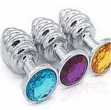 Ребриста пробка Honey spoon з кристалом, фото 5