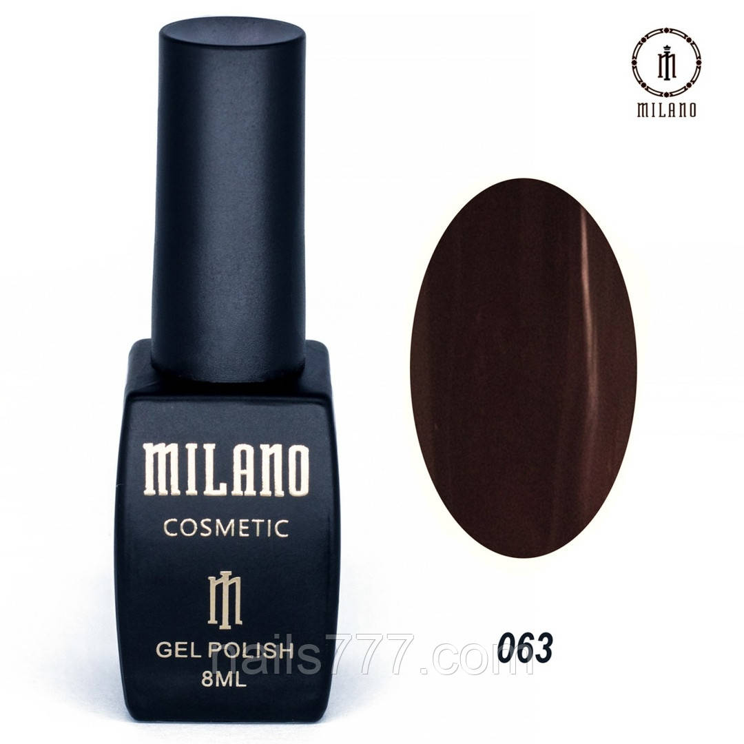 Гель-лак Milano 8 мл, № 063
