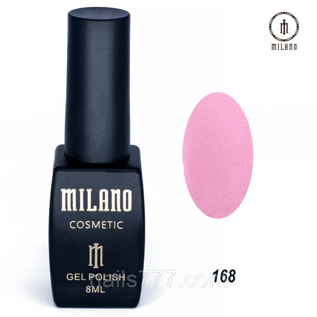 Гель-лак Milano 8 мл, № 168