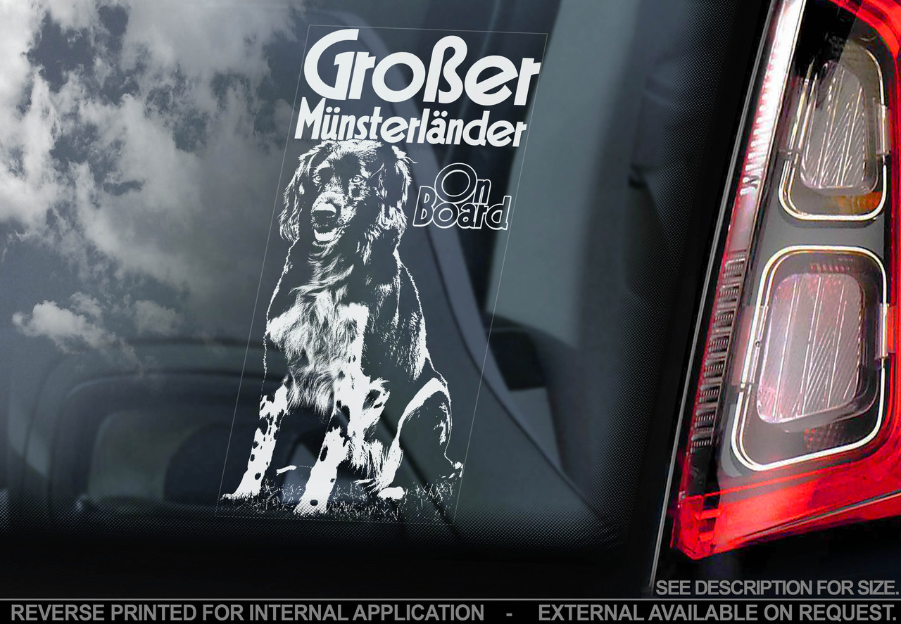 Великий мюнстерлендер стикер, фото 1