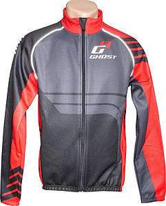 Велокуртка GHOST Winter Jacket XL чорно/червона black/red (14190)