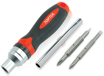 Викрутка трещеточная 7-в-1 Toptul GAAR0402